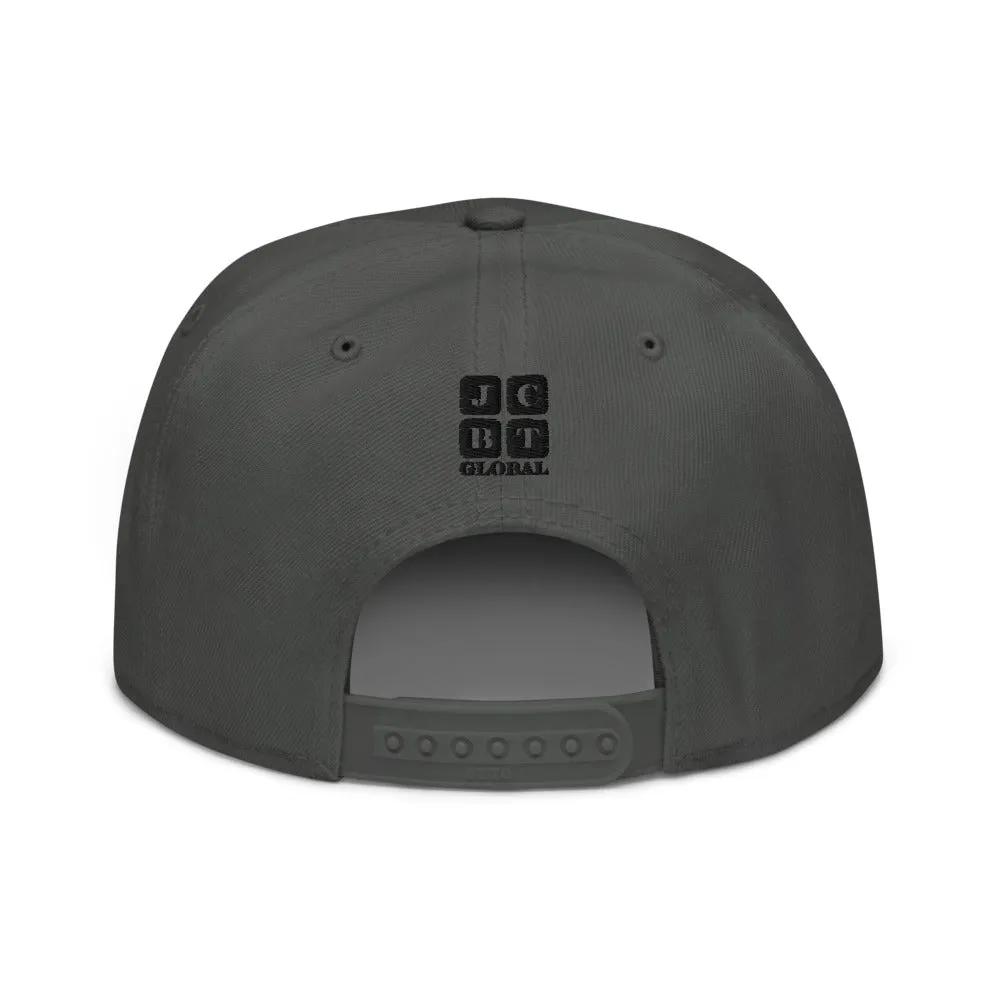 Snapback Hat "1053-0091 Georgia (Black Logo)"