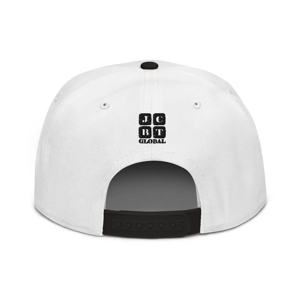Snapback Hat "1053-0101 North Carolina (Black Logo)"