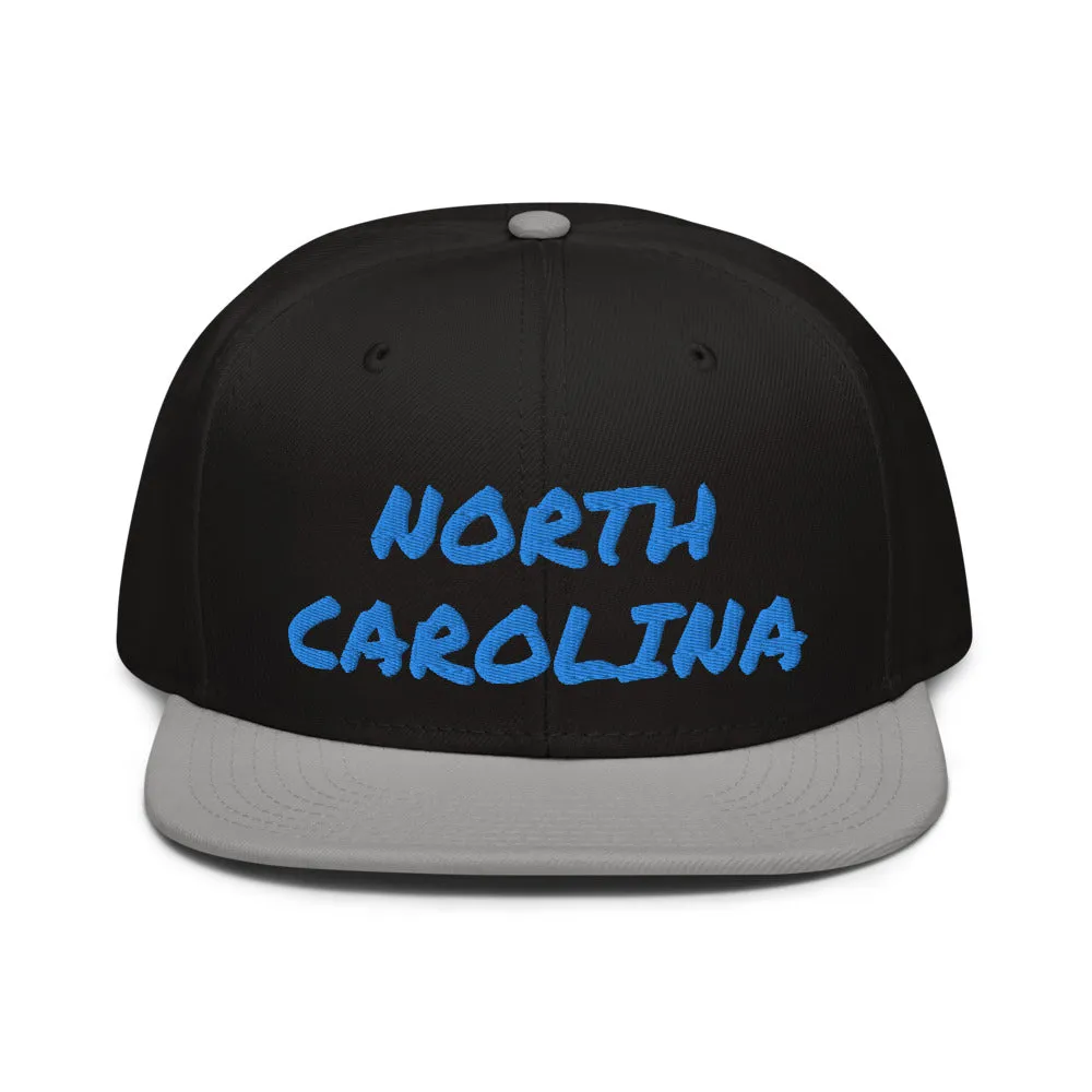 Snapback Hat "1053-0101 North Carolina (Blue Logo)"