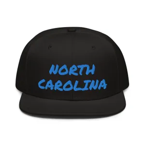 Snapback Hat "1053-0101 North Carolina (Blue Logo)"