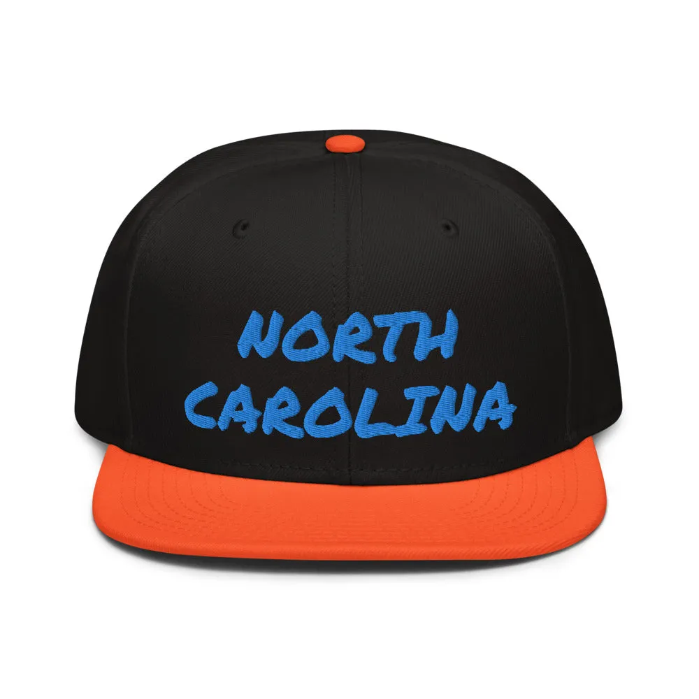 Snapback Hat "1053-0101 North Carolina (Blue Logo)"
