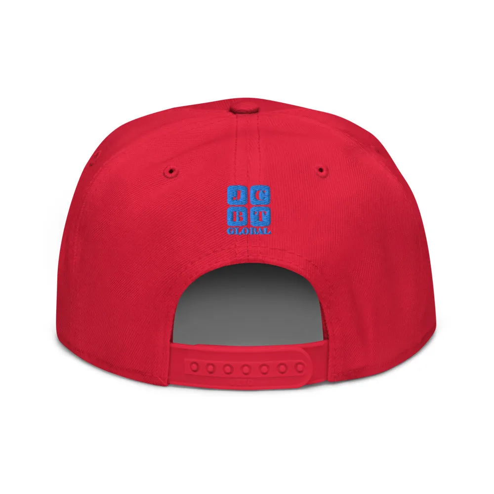 Snapback Hat "1053-0101 North Carolina (Blue Logo)"