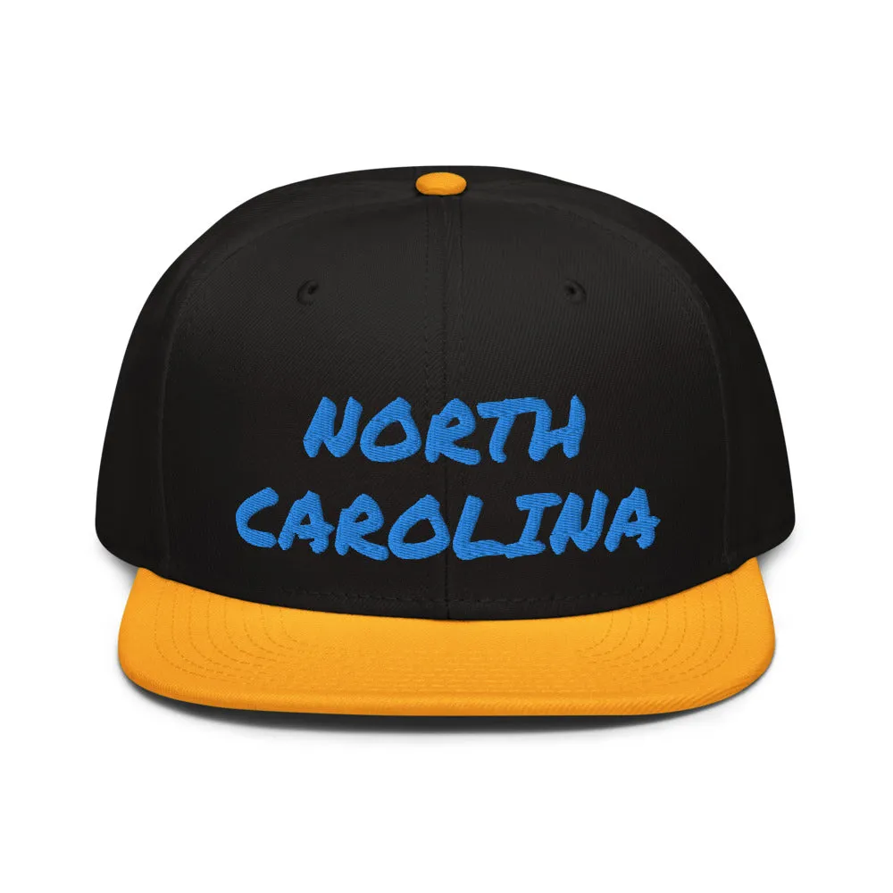 Snapback Hat "1053-0101 North Carolina (Blue Logo)"