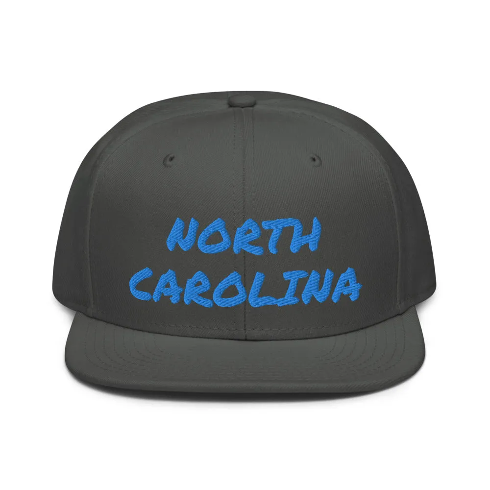 Snapback Hat "1053-0101 North Carolina (Blue Logo)"