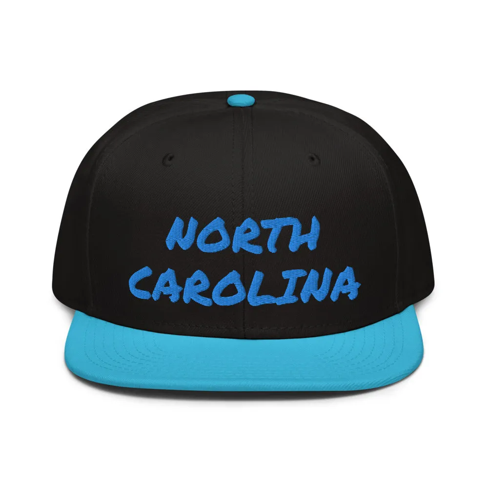 Snapback Hat "1053-0101 North Carolina (Blue Logo)"