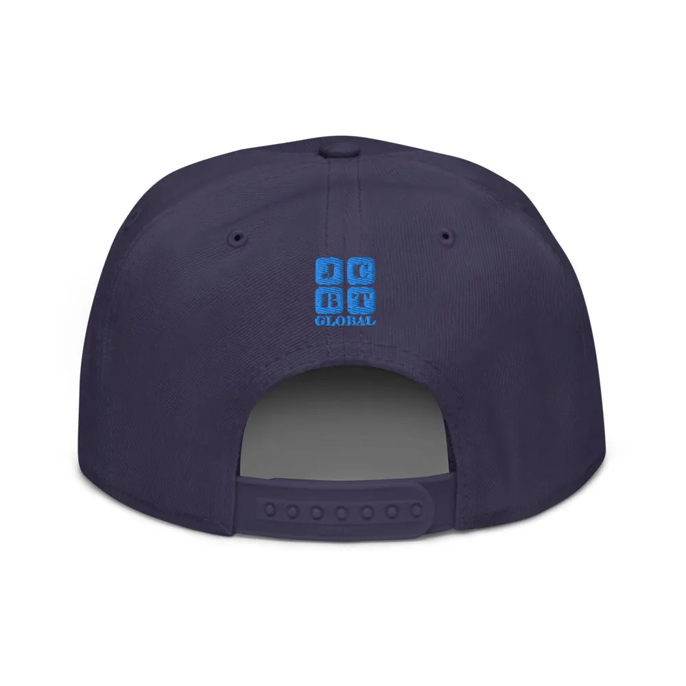 Snapback Hat "1053-0101 North Carolina (Blue Logo)"