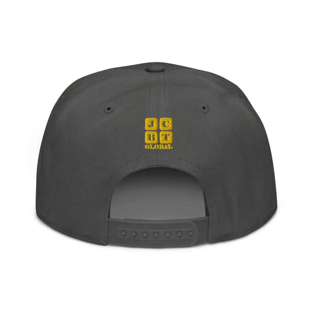 Snapback Hat "2051-0031 Born To Play Surf (Yellow Logo)"