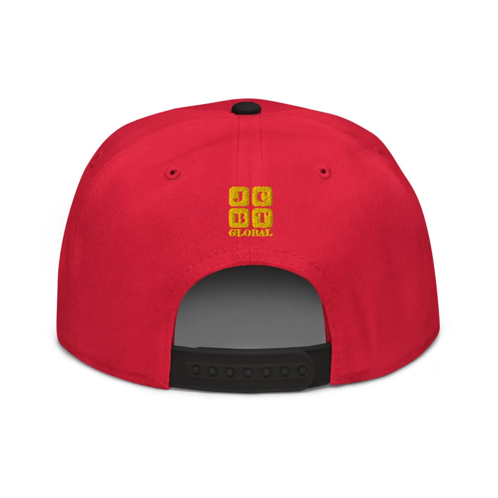 Snapback Hat "2052-0031 All Good Days (Yellow Logo)"