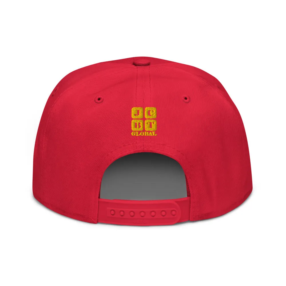 Snapback Hat "2052-0031 All Good Days (Yellow Logo)"