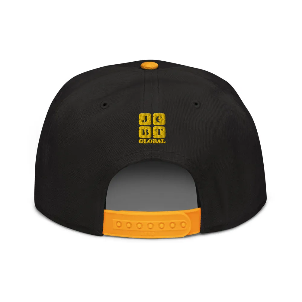 Snapback Hat "2052-0031 All Good Days (Yellow Logo)"