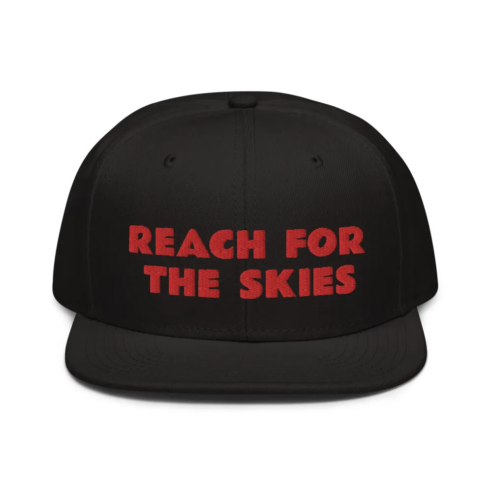 Snapback Hat "2052-0131 Reach For The Skies (Red Logo)"