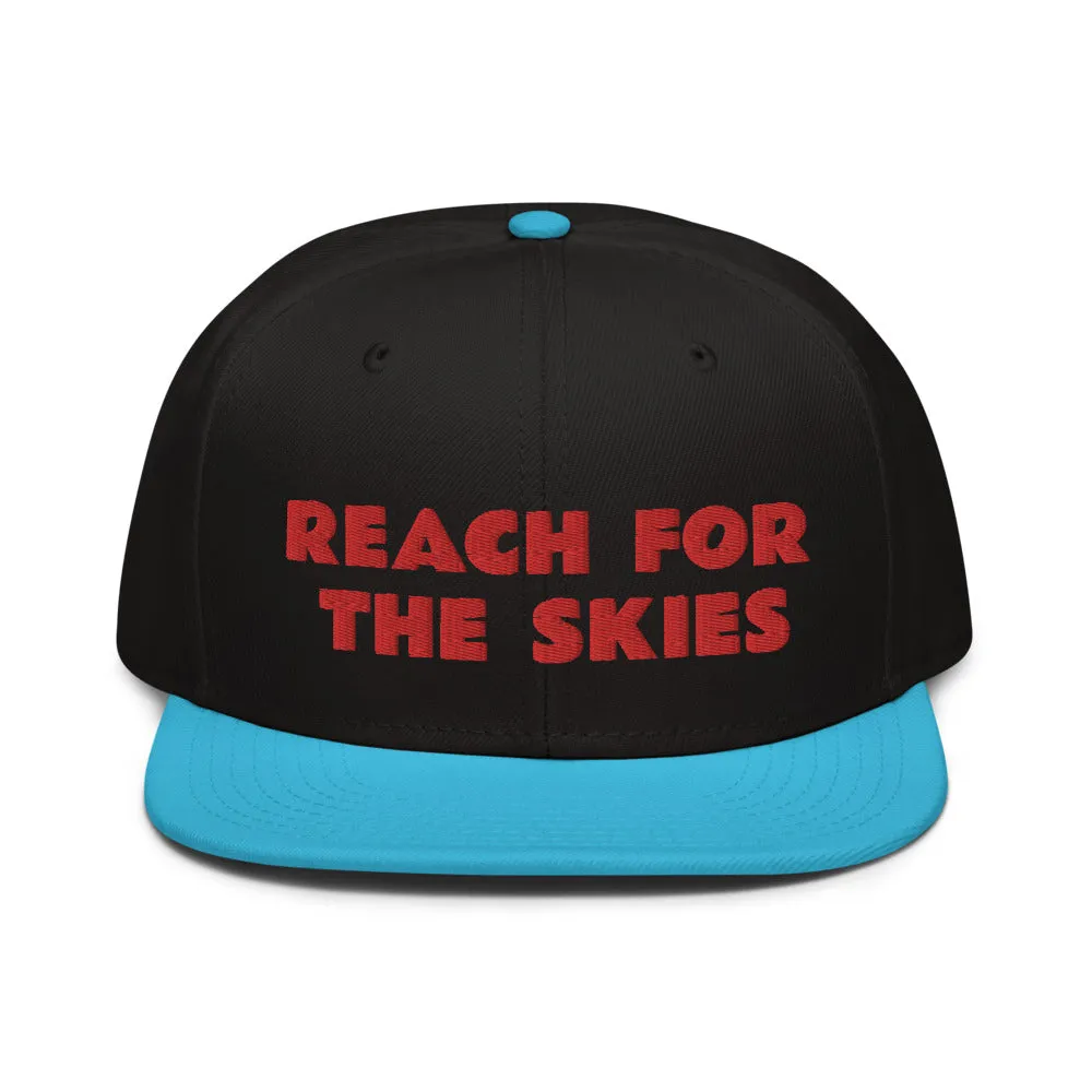 Snapback Hat "2052-0131 Reach For The Skies (Red Logo)"