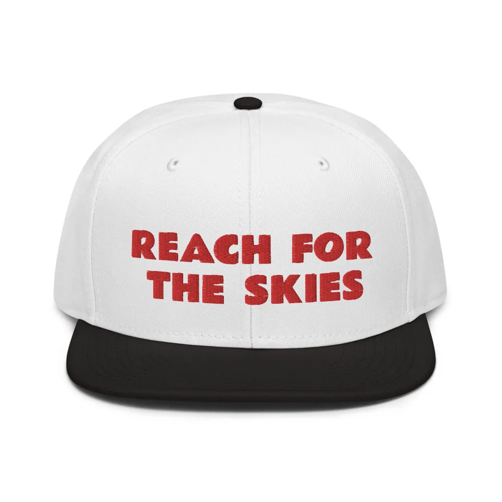 Snapback Hat "2052-0131 Reach For The Skies (Red Logo)"