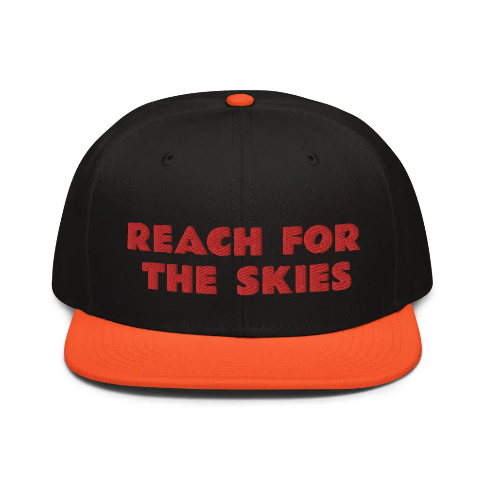 Snapback Hat "2052-0131 Reach For The Skies (Red Logo)"