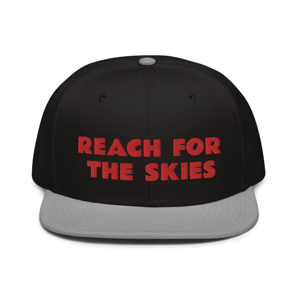 Snapback Hat "2052-0131 Reach For The Skies (Red Logo)"