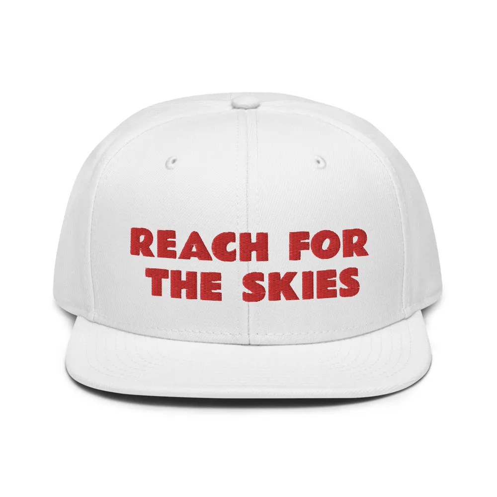 Snapback Hat "2052-0131 Reach For The Skies (Red Logo)"