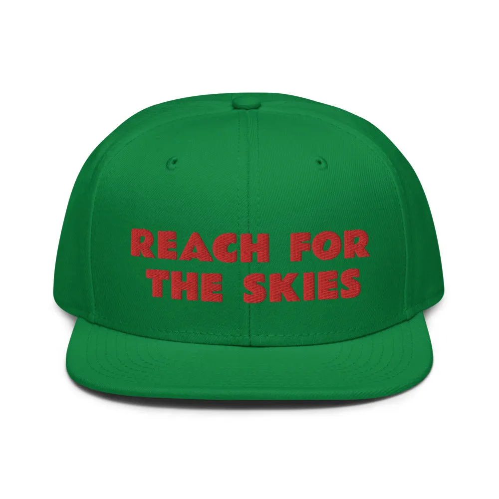 Snapback Hat "2052-0131 Reach For The Skies (Red Logo)"