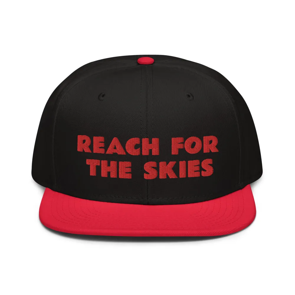 Snapback Hat "2052-0131 Reach For The Skies (Red Logo)"