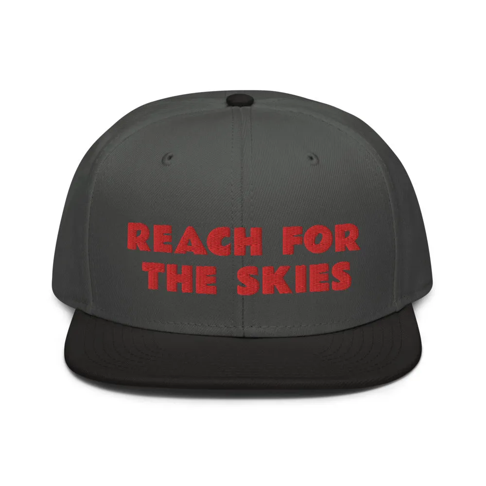 Snapback Hat "2052-0131 Reach For The Skies (Red Logo)"