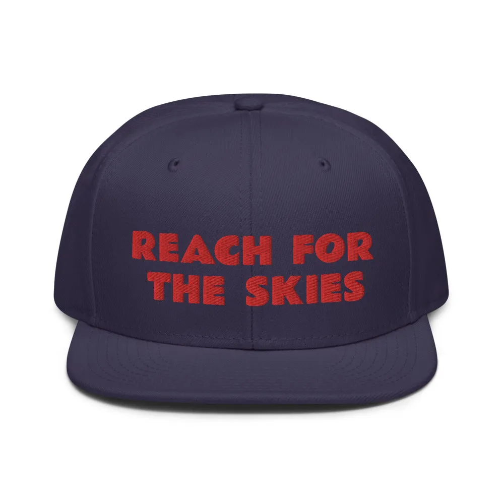 Snapback Hat "2052-0131 Reach For The Skies (Red Logo)"