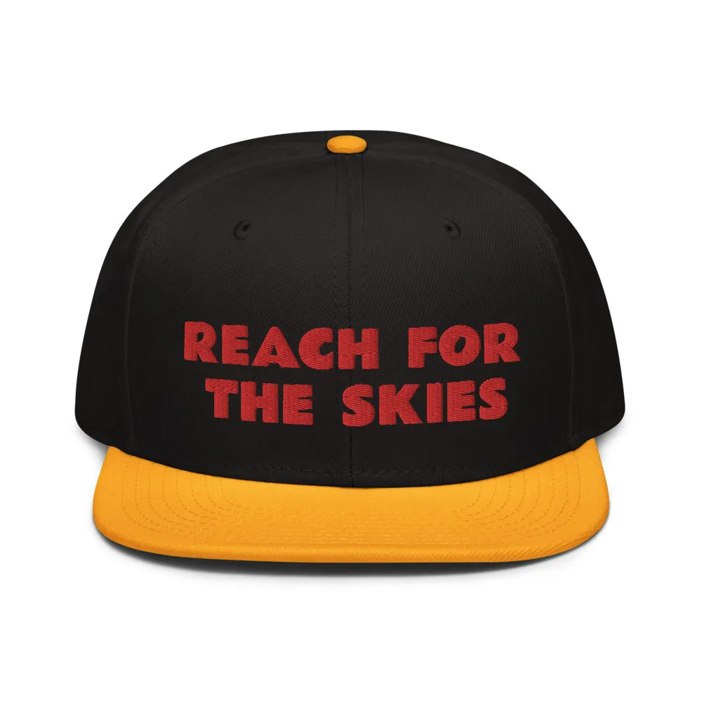Snapback Hat "2052-0131 Reach For The Skies (Red Logo)"