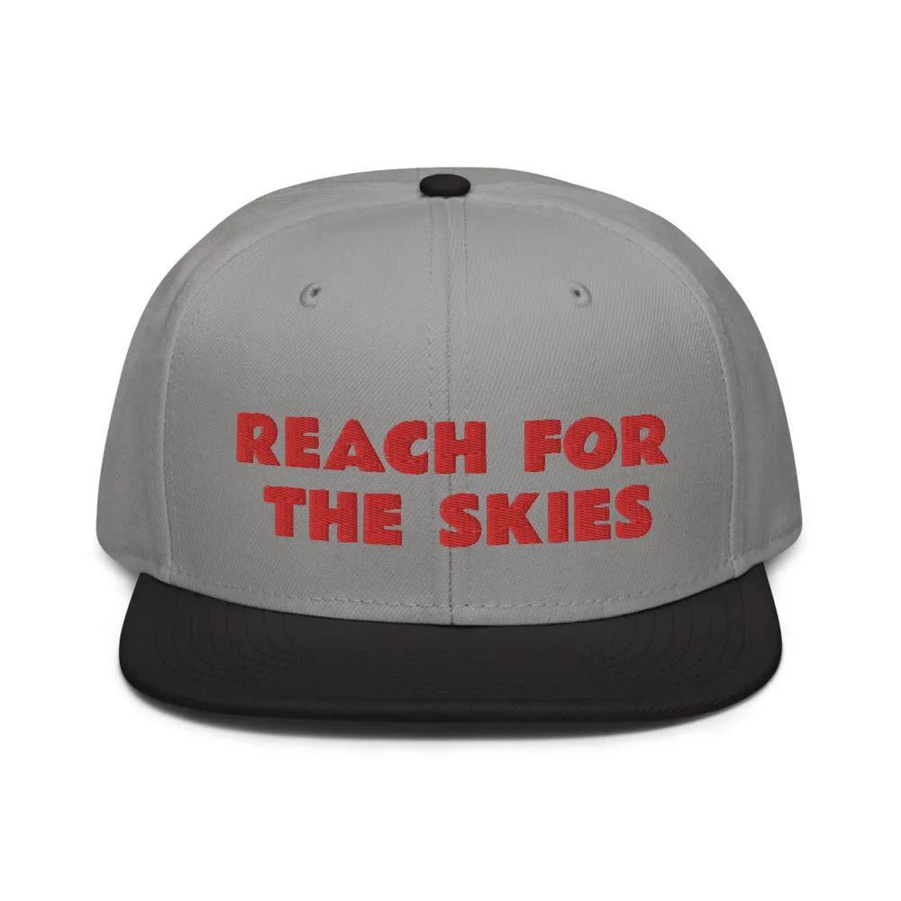 Snapback Hat "2052-0131 Reach For The Skies (Red Logo)"