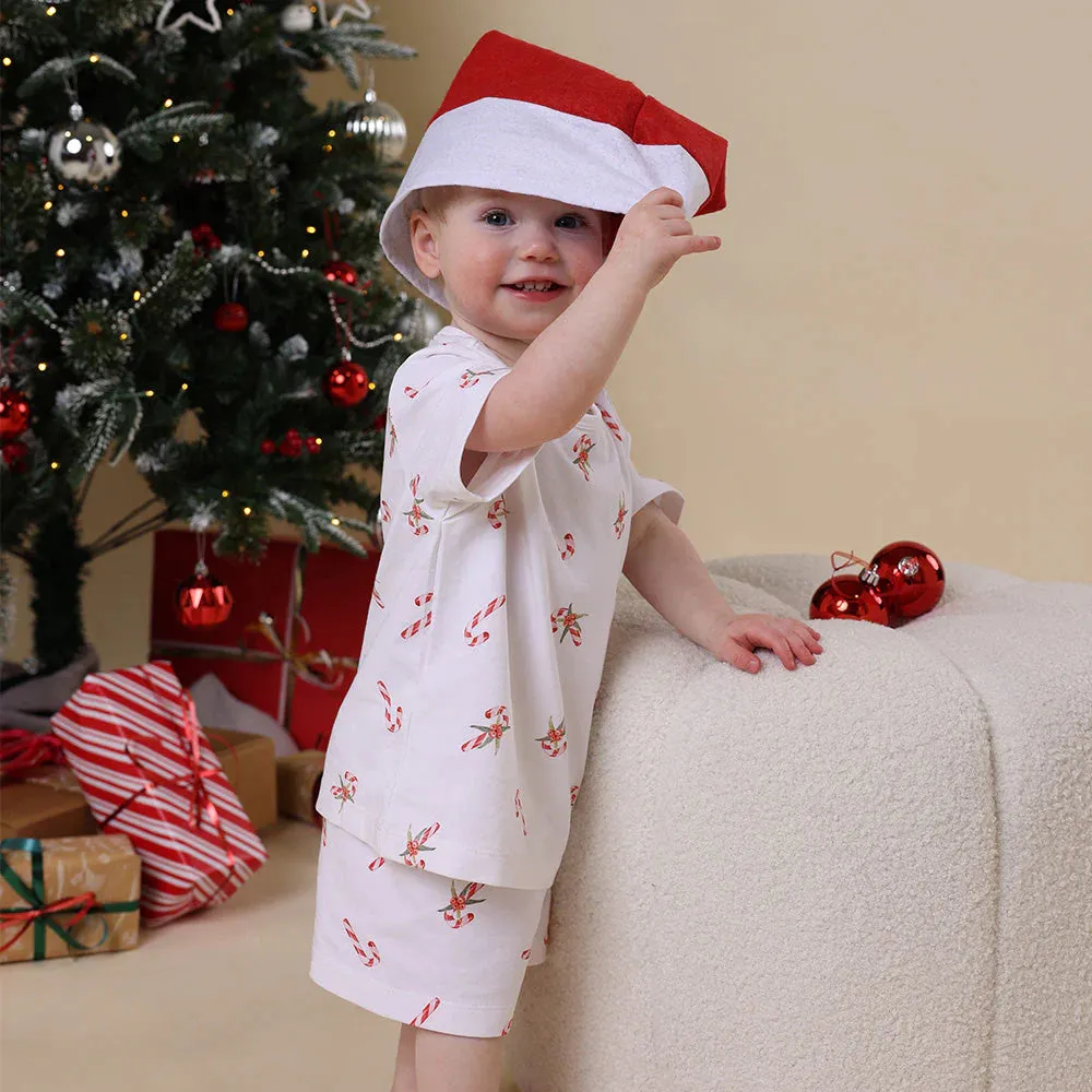 Snuggle Hunny Candy Cane Kids PJ Set