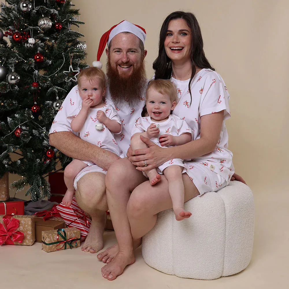 Snuggle Hunny Candy Cane Kids PJ Set