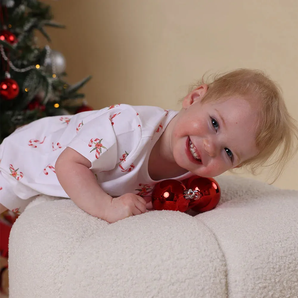 Snuggle Hunny Candy Cane Kids PJ Set