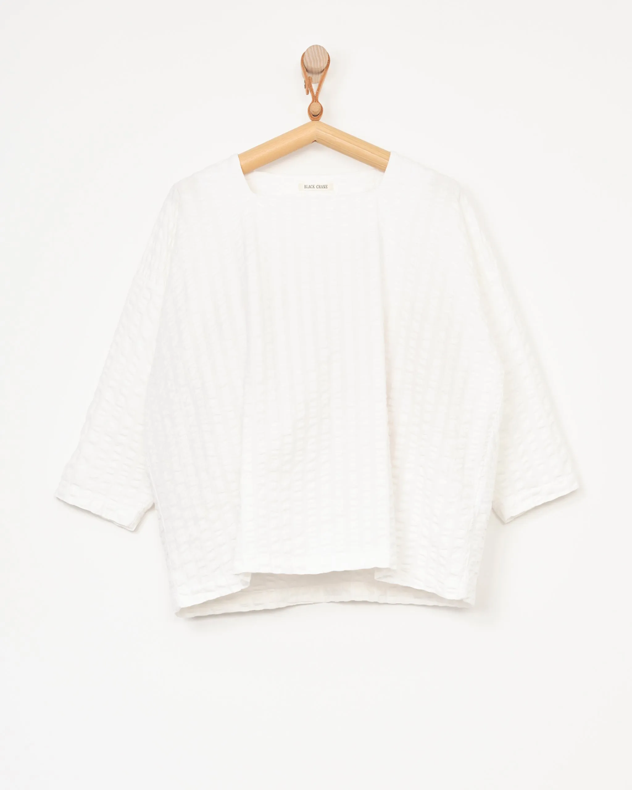 Square Neck Top in White