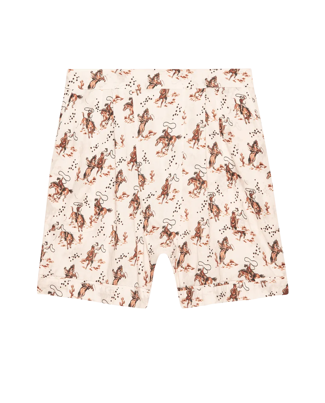 Square PJ Short - Cream Cowboy