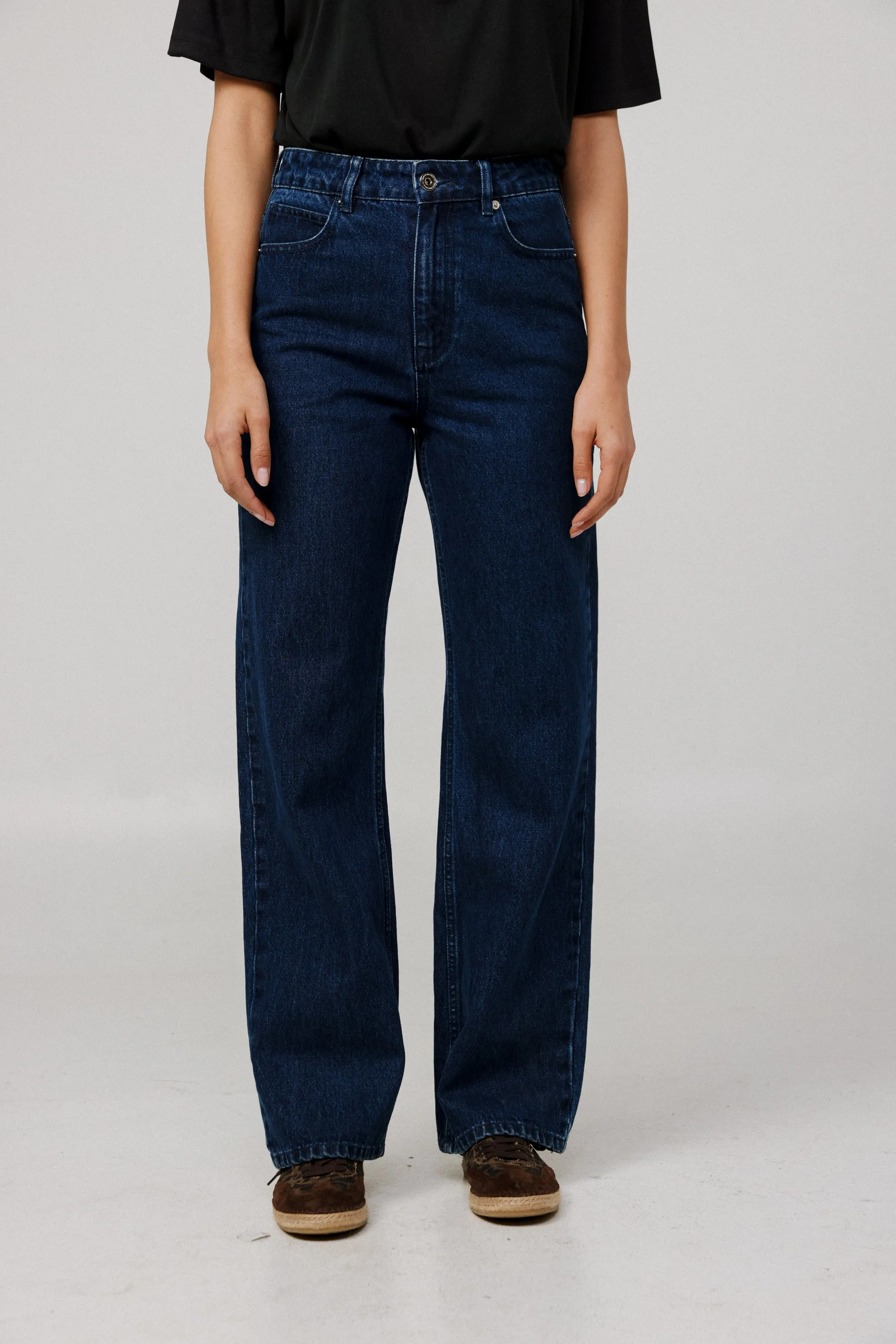 Star 486 Dark Blue Straight Denim