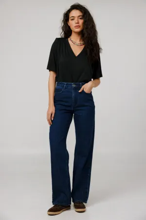 Star 486 Dark Blue Straight Denim