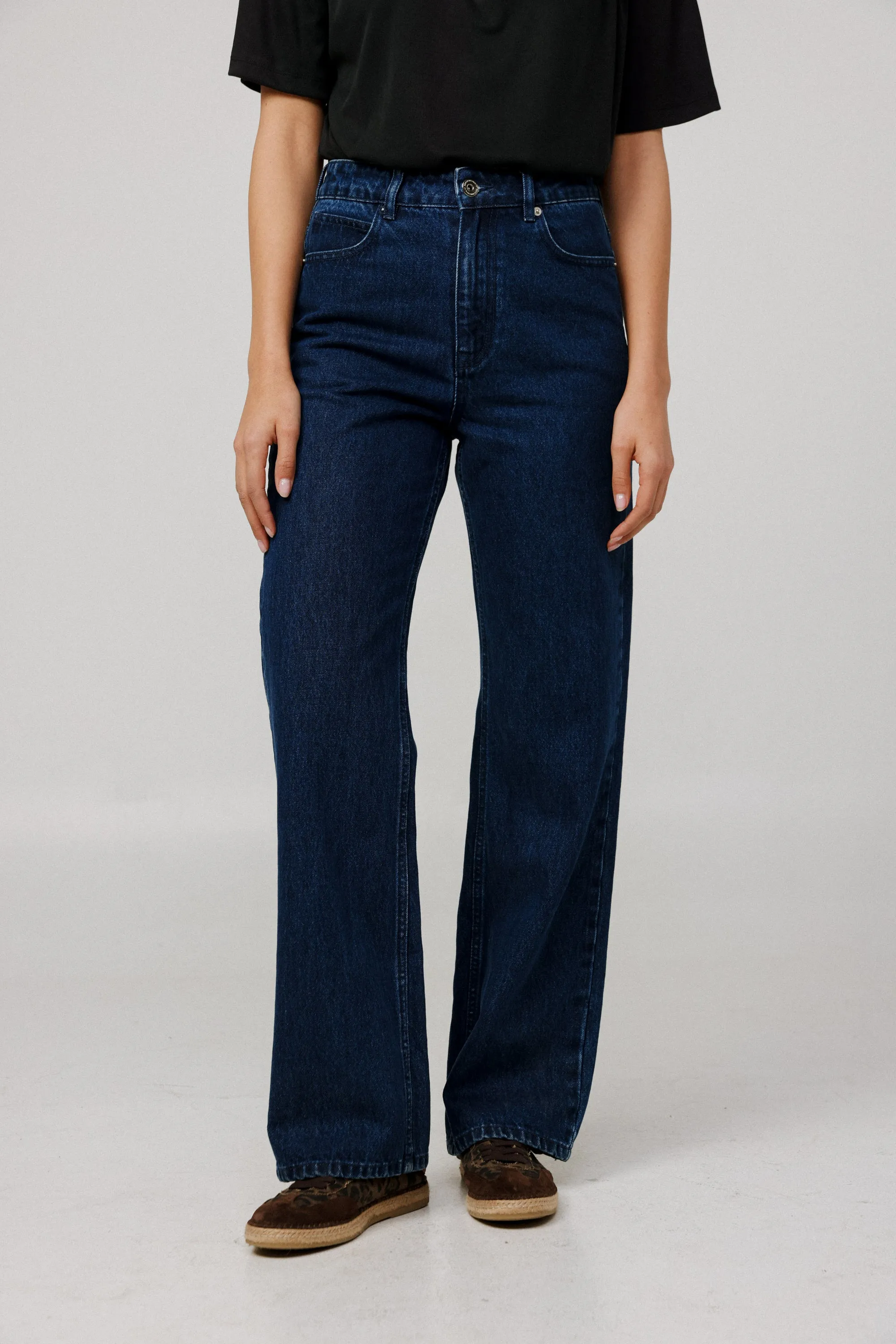 Star 486 Dark Blue Straight Denim
