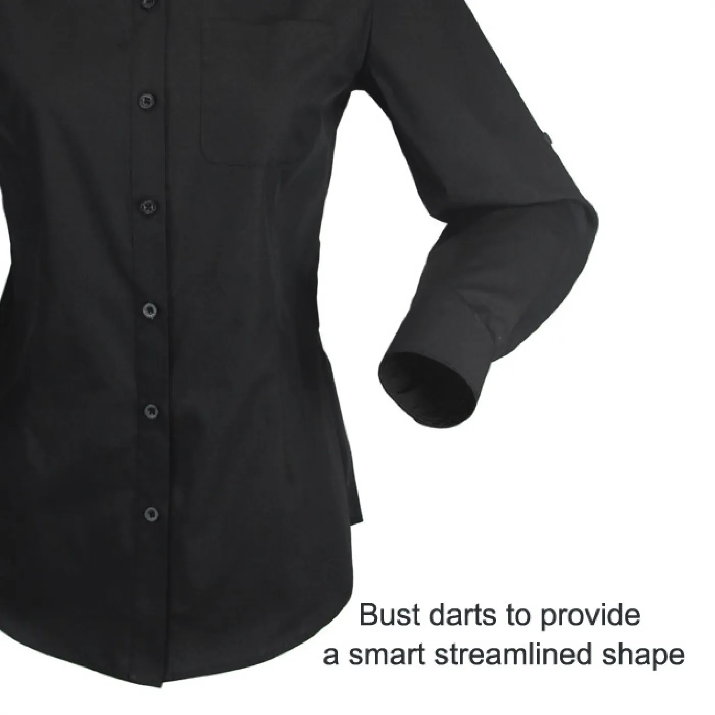Stencil 2134L Ladies Hospitality Nano Long Sleeve Shirt