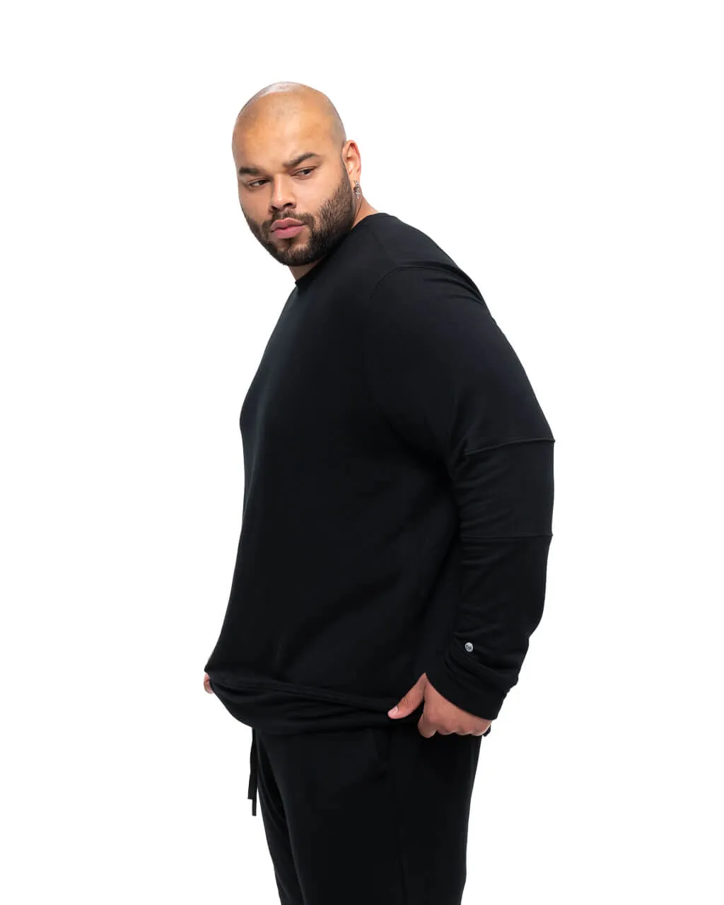 Step Out Pullover | Black