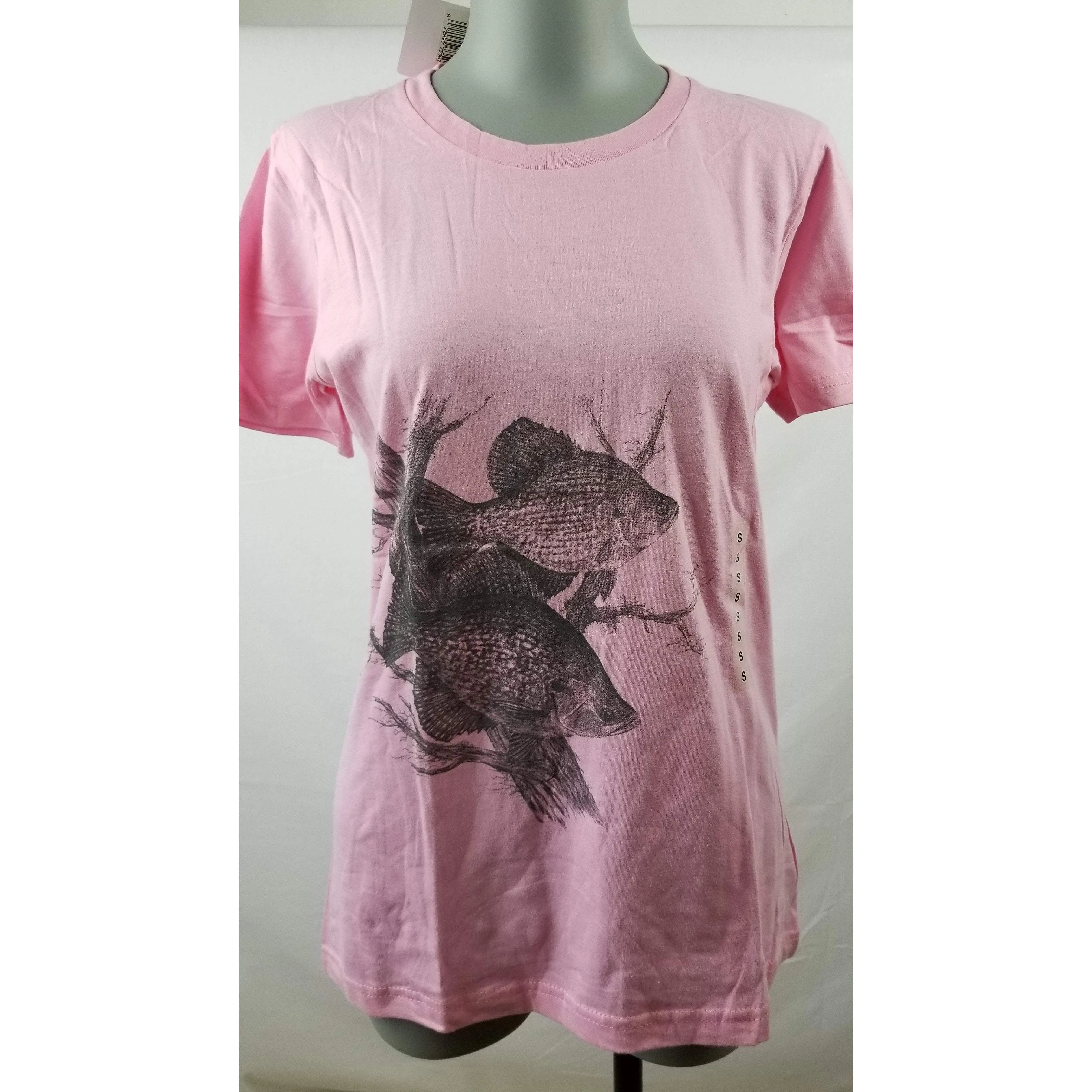 Steve Whitlock Signature Women's Tone on Tone Crappie SS Slim Cut Shirts
