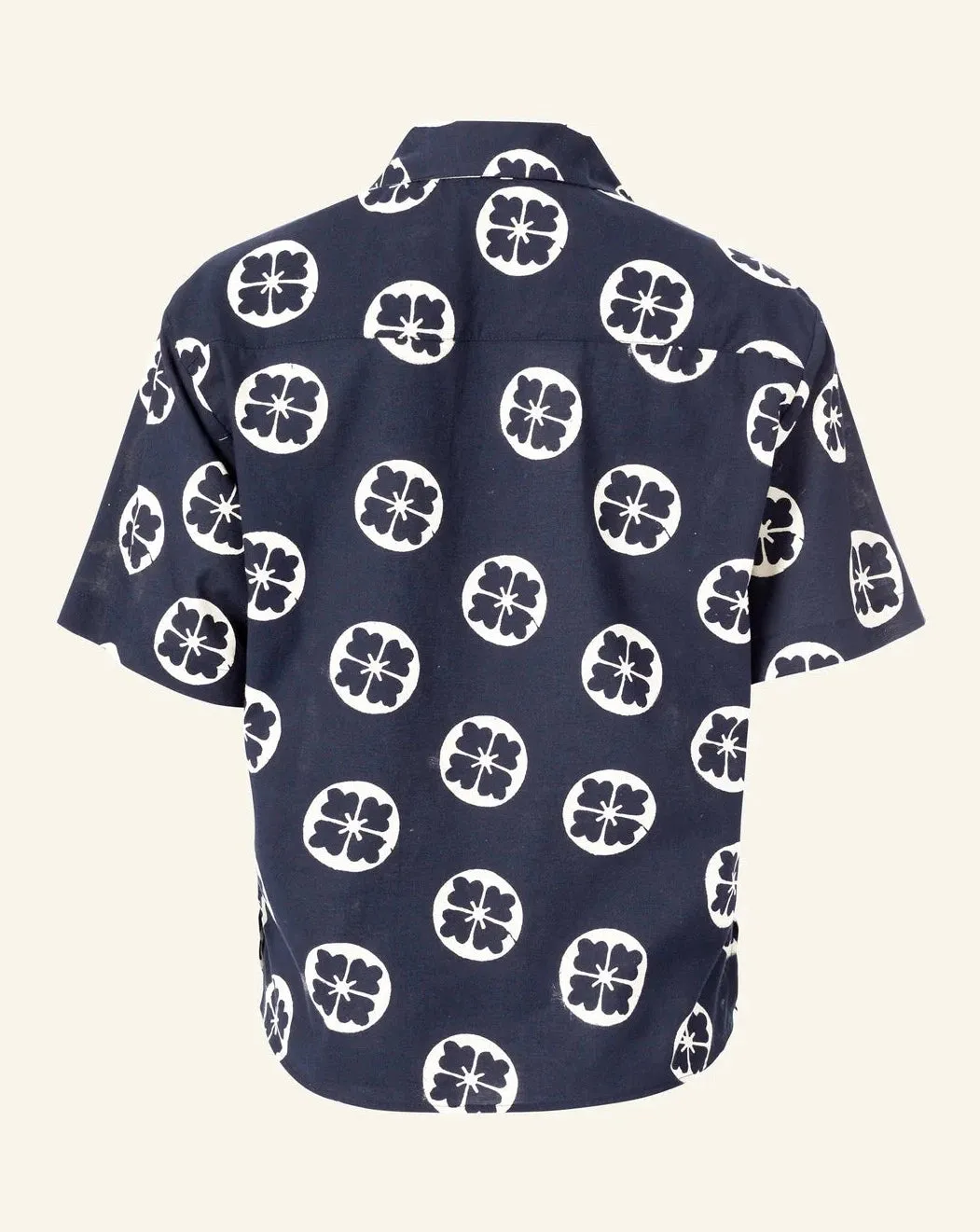 Stevie Blue Iris Shirt, Navy