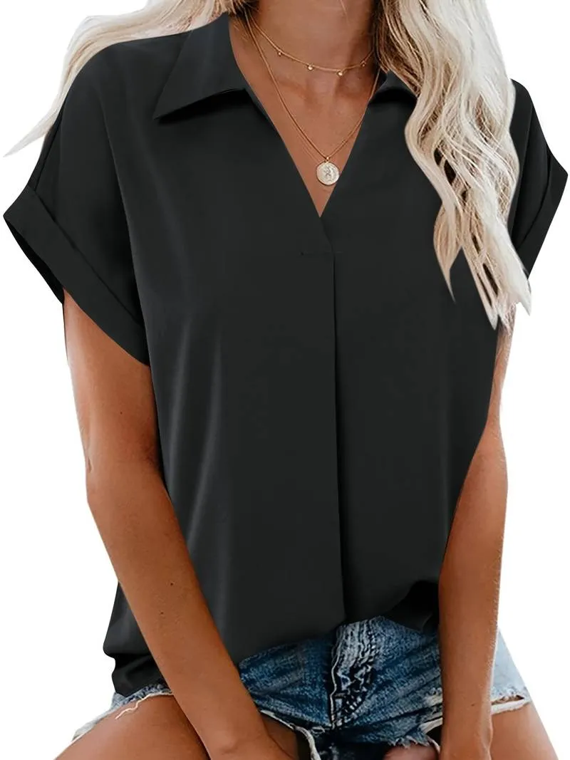 Summer Claire Shirt: Casual, Turn-Down Collar