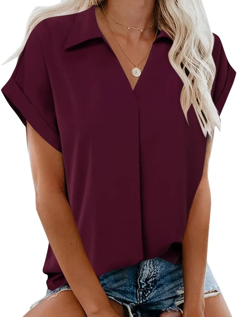 Summer Claire Shirt: Casual, Turn-Down Collar