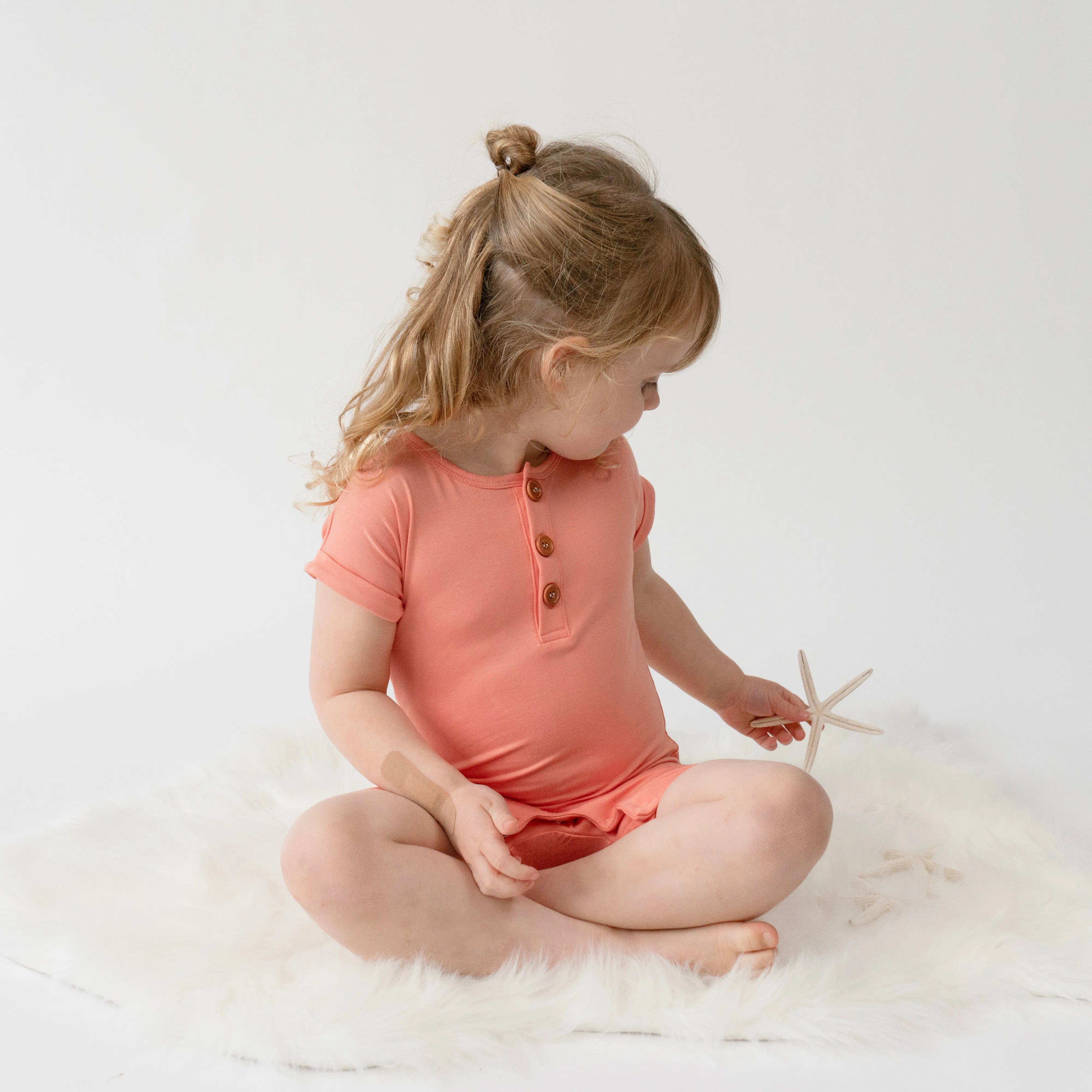 Summer PJ Set- Coral