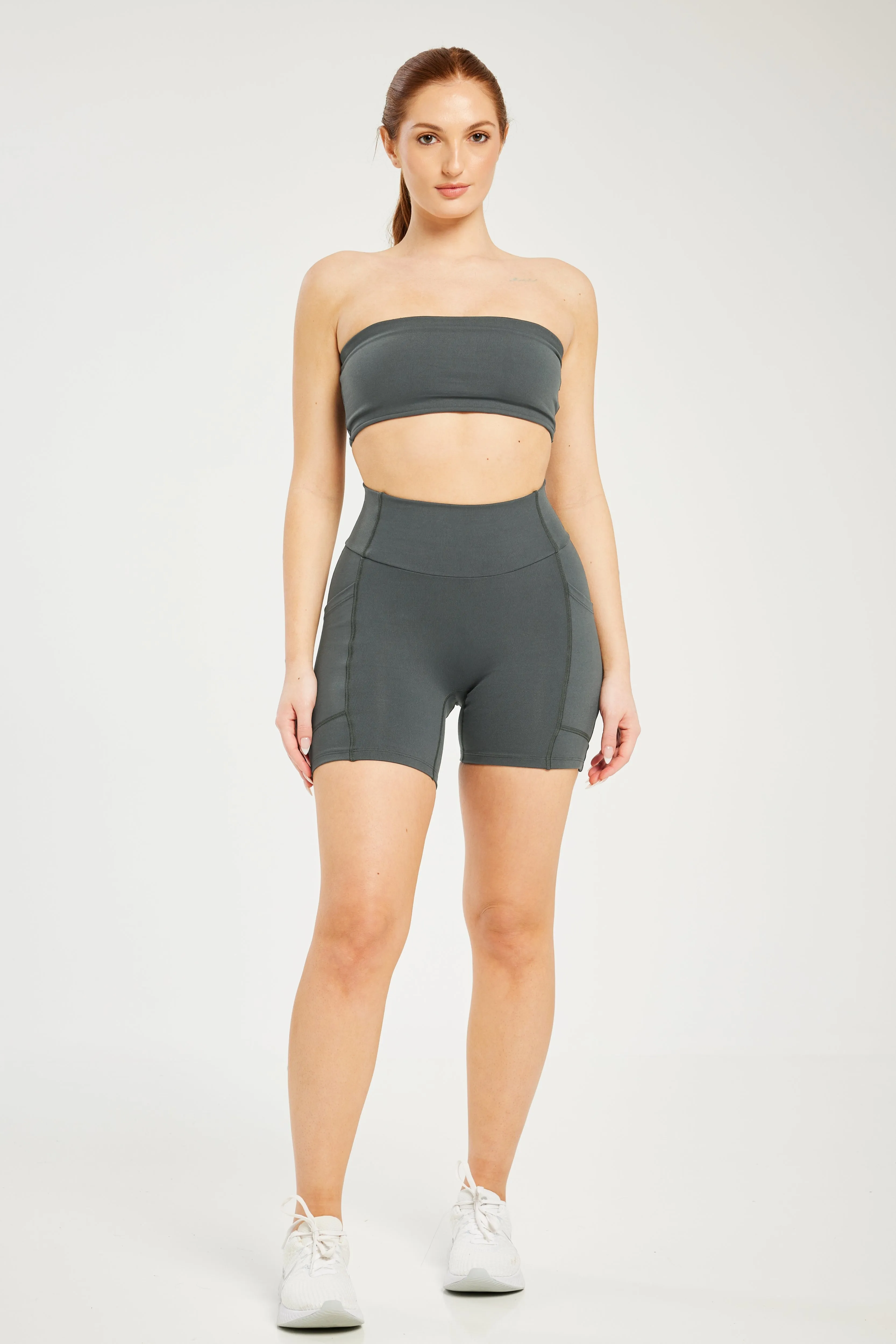 Super Stretch Pocket Shorts Dark Grey (FINAL SALE)