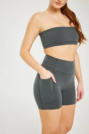 Super Stretch Pocket Shorts Dark Grey (FINAL SALE)