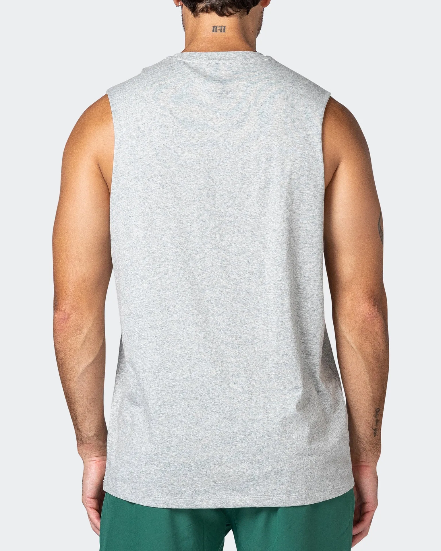 Team MN Tank - Light Grey Marl
