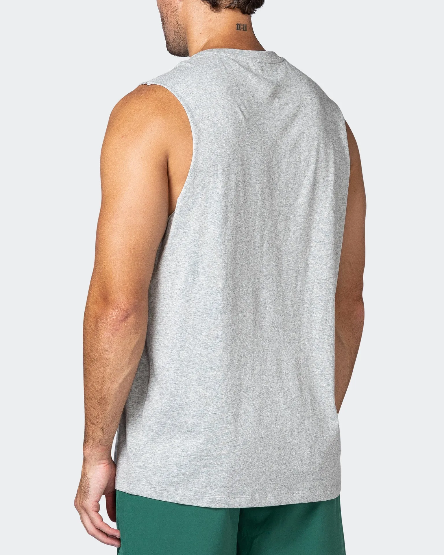 Team MN Tank - Light Grey Marl
