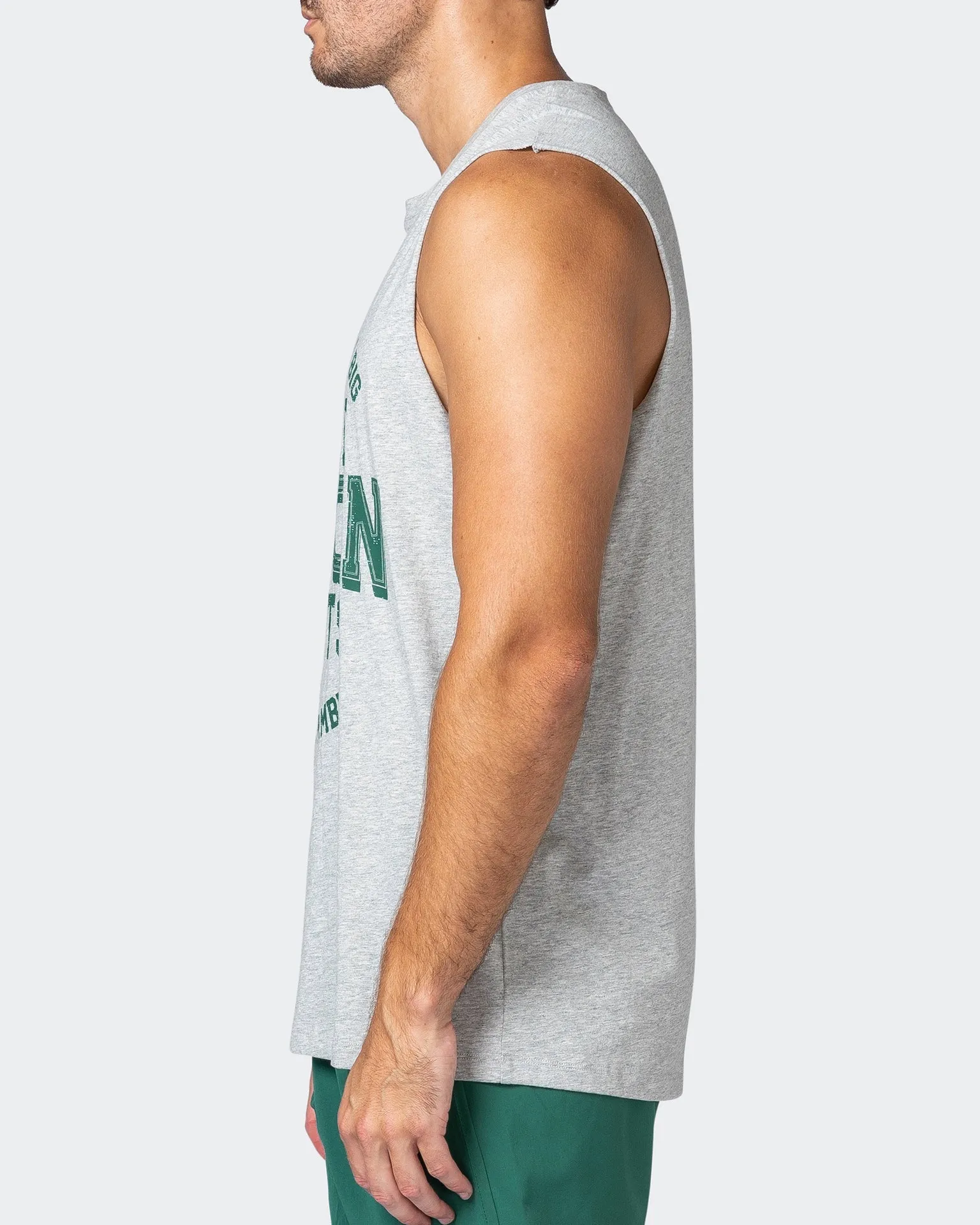 Team MN Tank - Light Grey Marl