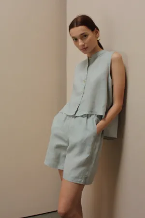 The Studio Top in Celadon