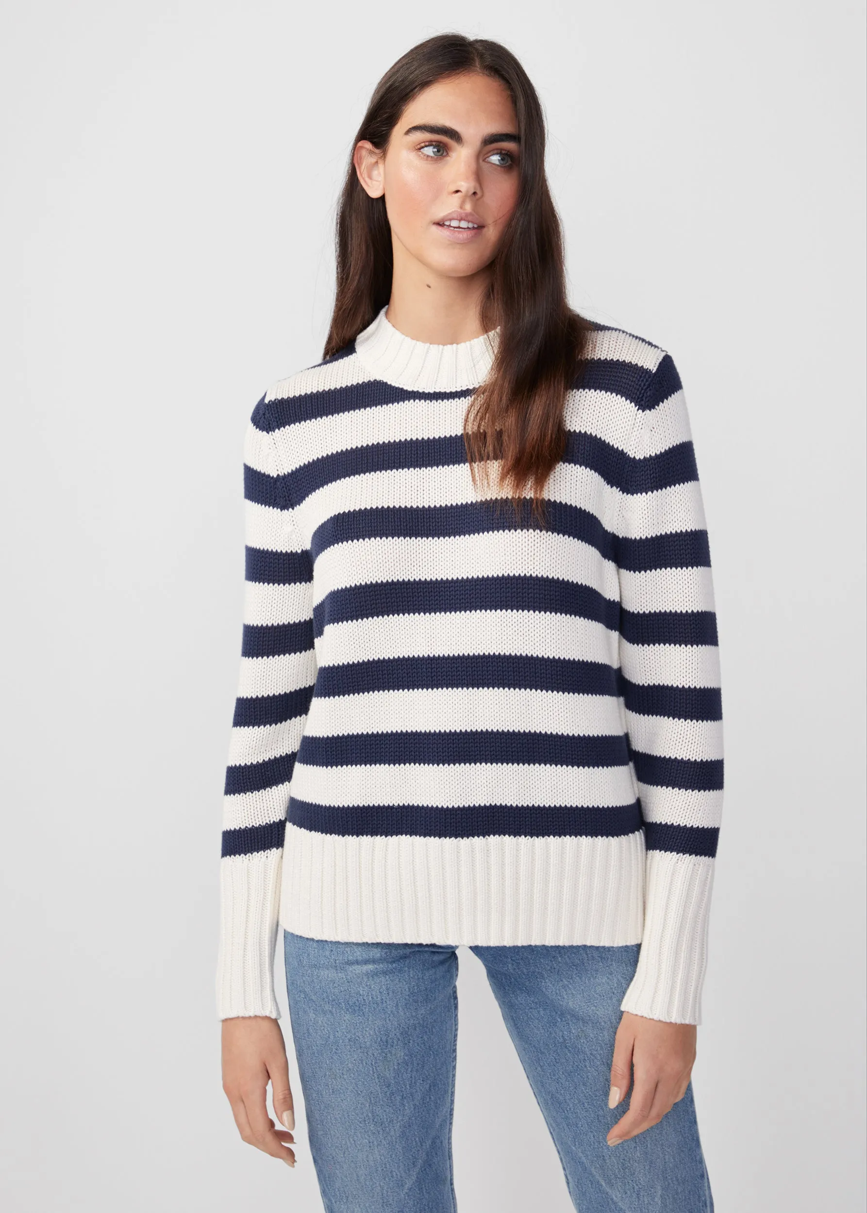 The Tatum - Cream/Navy