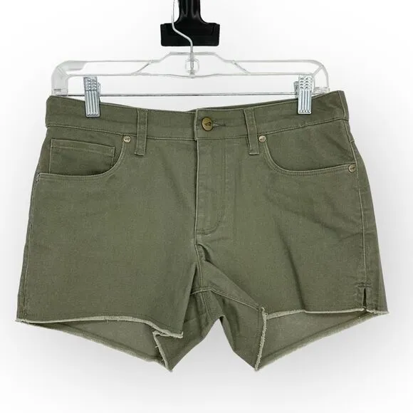 TOAD&amp;CO‎ NWT Sequoia Fringe Short TOAD &amp; CO size 6- Olive - organic cotton