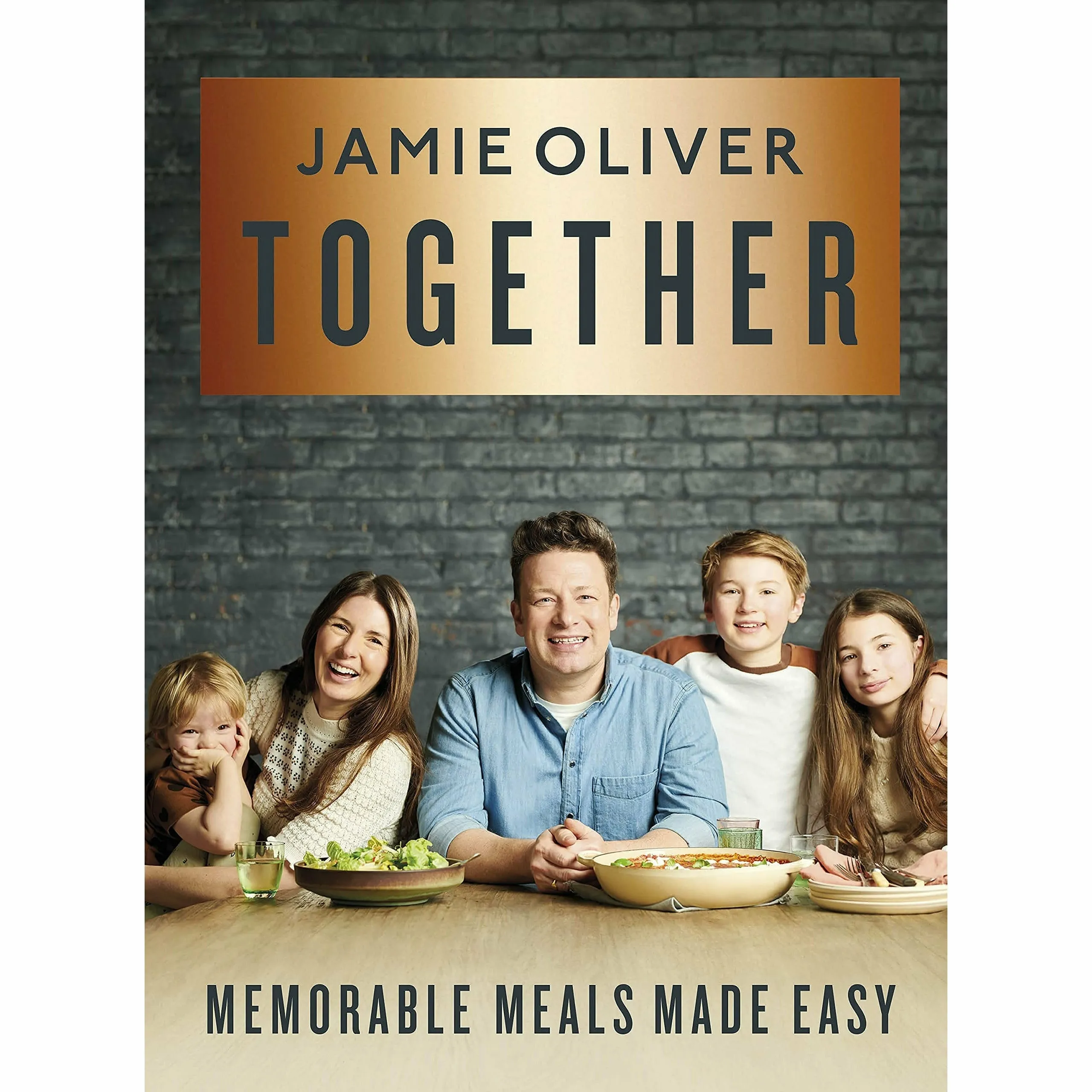 Together Memorable Meals Made Easy By Jamie Oliver & The New Healthy Bread in Five Minutes a Day By Jeff Hertzberg 2 Books Collection Set